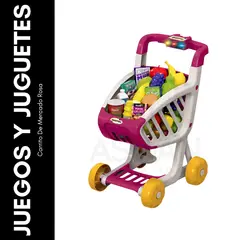 GENERICO - Carrito De Mercado Rosa