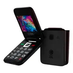 LOGIC - Z3L 4G Celular Plegable Boton SOS Bluetooth Radio FM