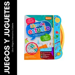 GENERICO - Libro Mágico Interactivo De Aprendizaje Celeste