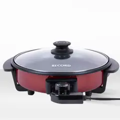 RECORD - Sarten electrico Antiadherente Rojo