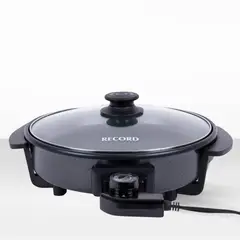 RECORD - Sarten electrico Antiadherente Negro