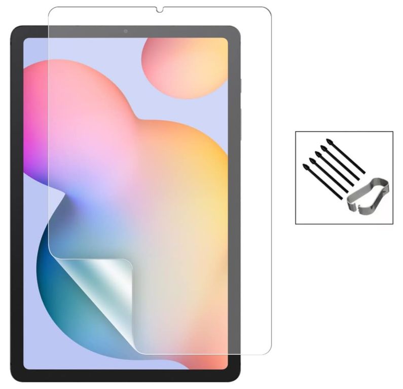 MICA PROTECTOR PAPERLIKE PARA GALAXY TAB s6 lite y puntas