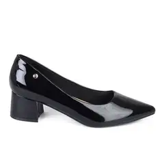 STHEF - ZAPATO MUJER VESTIR NEGRO CHAROL 7903