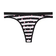 VICTORIA'S SECRET - CALZON TANGA DE ALGODON VICTORIA SECRET CORAZON TALLA L