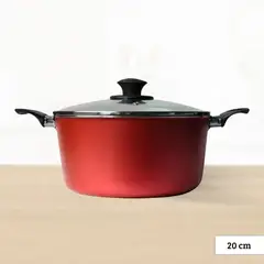 ILKO - Olla Just Cook con Tapa de Vidrio 20 cm