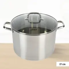 OSTER - Olla de acero inox Adenmore 27 cm