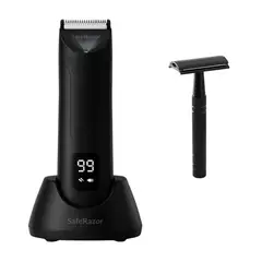 SAFERAZOR - Rasuradora Intima + Afeitadora Facial Clasica