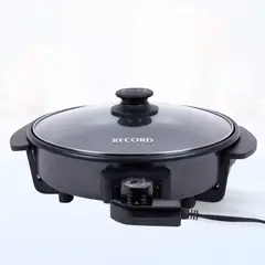 RECORD - Sarten electrico Antiadherente Negro