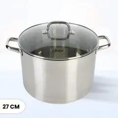OSTER - Olla de acero inox Adenmore 27 cm