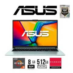 ASUS - Laptop VivoBook GO 15 E1504FA- NJ411 R5-7520U 8GB/SSD 512GB/15.6″
