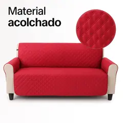 GENERICO - FUNDA DE SOFA PROTECTORA IMPERMEABLE ANTIDESLIZANTE 2 PLAZAS