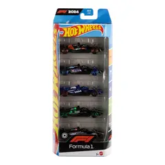 HOT WHEELS - Pack 5 Formula 1 F1