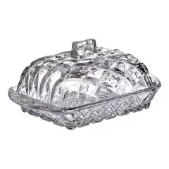 GENERICO - Mantequillera Luxury tallada en Cristal