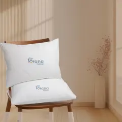 CASATEX - Pack x2 Almohadas Super Suave Estándar QUEEN 50cm x 70cm