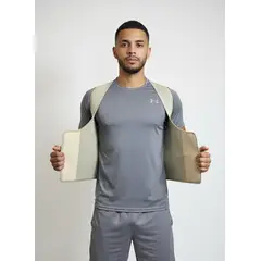 GENERICO - CORRECTOR DE POSTURA CON FAJA PARA CARGAR PESO