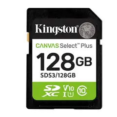 KINGSTON - Memoria SD 128 GB Canvas Select Plus Camara