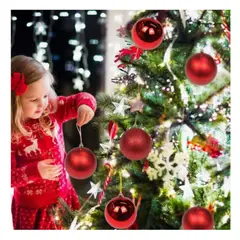 GENERICO - PACK DE ESFERAS NAVIDEÑAS DE 6CM