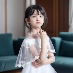 GENERICO - CAPA BOLERO PRIMERA COMUNION - 3 AÑOS HASTA 8 AÑOS