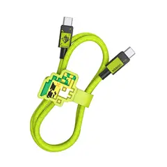 UGREEN - Cable Usb-c A Usb-c 5a100w Genshin 1m Verde 45063gi