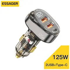 ESSAGER - Cargador de Auto de 125W Carga Rápida