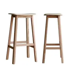 ZIYAZ - Silla De Bar Ozark Natural H75