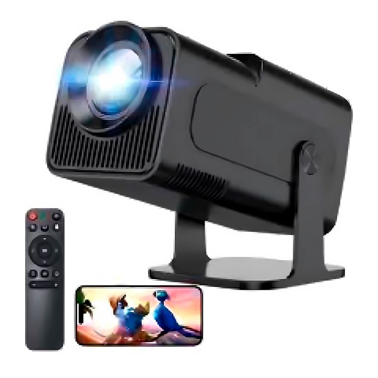 Proyector Led Ultra HD negro