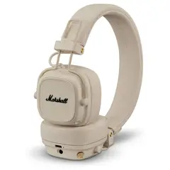 MARSHALL - Audífonos Bluetooth Major V On-Ear Wireless 100Hrs Crema