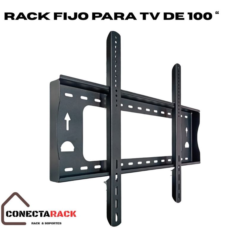 Rack fijo de alta calidad para televisores de 100 pulgadas modelo Premiun.