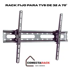 NACIONAL - Rack fijo de alta calidad para televisores de 70 pulgadas modelo Premiun.