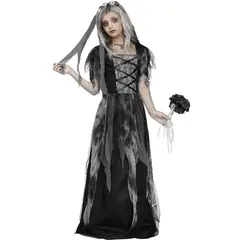 XCLUSIVE - CEMETERY BRIDE PRINCESA GIRLS NIÑOS TALLA L10T-12T