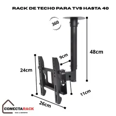 NACIONAL - Rack de Techo Para TV de 32 a 45 Premiun.