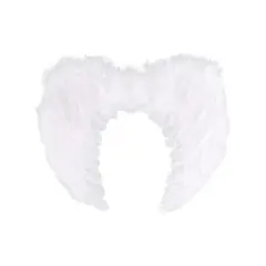 GENERICO - Alas disfraz ángel blanco