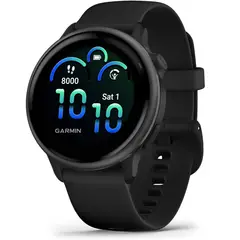GARMIN - Vívoactive 6 GPS 42mm Smartwatch - Slate with Black