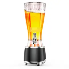 OEM - Parlante Bluetooth BT con Dispensador de Bebidas Cap 2500mL Cervezas con Grifo Caño