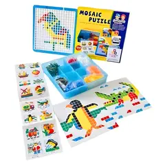 GENERICO - Juguete Didactico Kit de Mosaico Pixelado