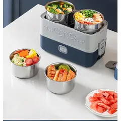 OEM - Lonchera Eléctrica Portátil A Vapor 24L Calentador Alimento Fiambre Vianda Termica Electrica 220V