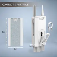 GENERICO - HERRAMIENTAS DE LIMPIEZA DE TELÉFONO, POLEA DE TECLAS 8 EN 1