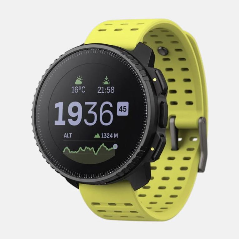 RELOJ DEPORTIVO CON GPS VERTICAL BLACK LIME