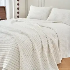 CLAUDIA RIVA HOME - Cubrecama Arena Off Grey