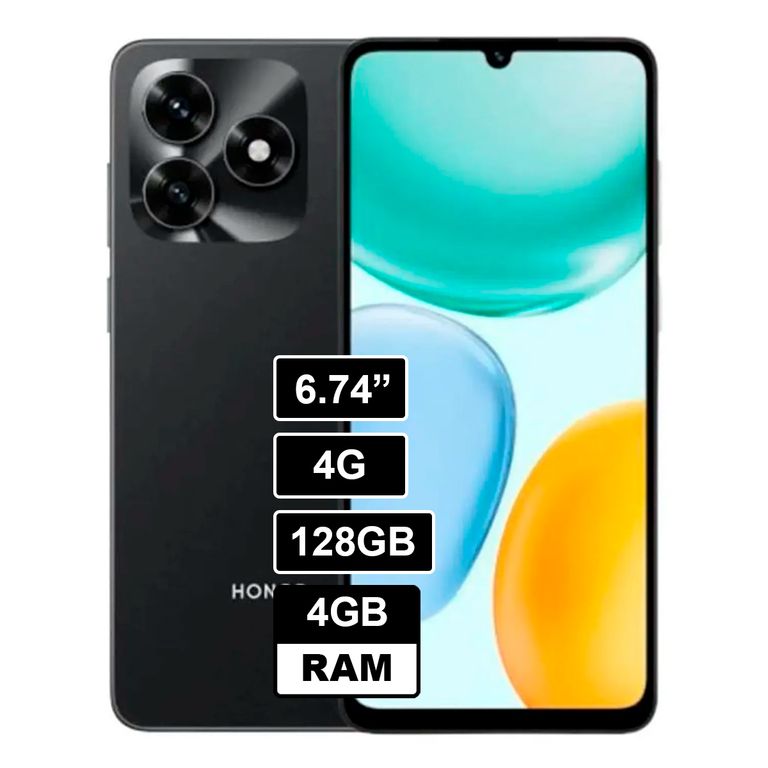 Smartphone X5C 4Gb 128Gb Negro