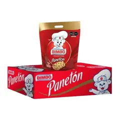 BIMBO - PANETON EN BOLSA - CAJA 6 UNID X 900GR