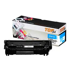 GENERICO - Tóner Compatible TOP JET 410X Cian para HP LaserJet Pro M452