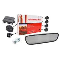 JET - Sensor De Retroceso Con Pantalla Panoramica +Camara De reversa Ultrasonico