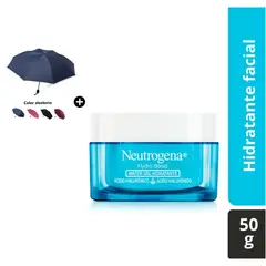 NEUTROGENA - Crema Hidratante Facial Gel con Ácido Hialurónico 50g+Paraguas Plegable Color Aleatorio