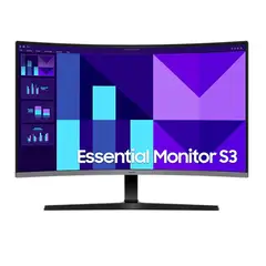 SAMSUNG - Monitor Curvo Essential S3 S32D390GA 32″ FHD