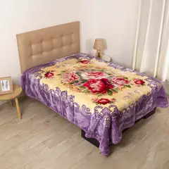 ESKIMO - Frazada Gold REVERSIBLE