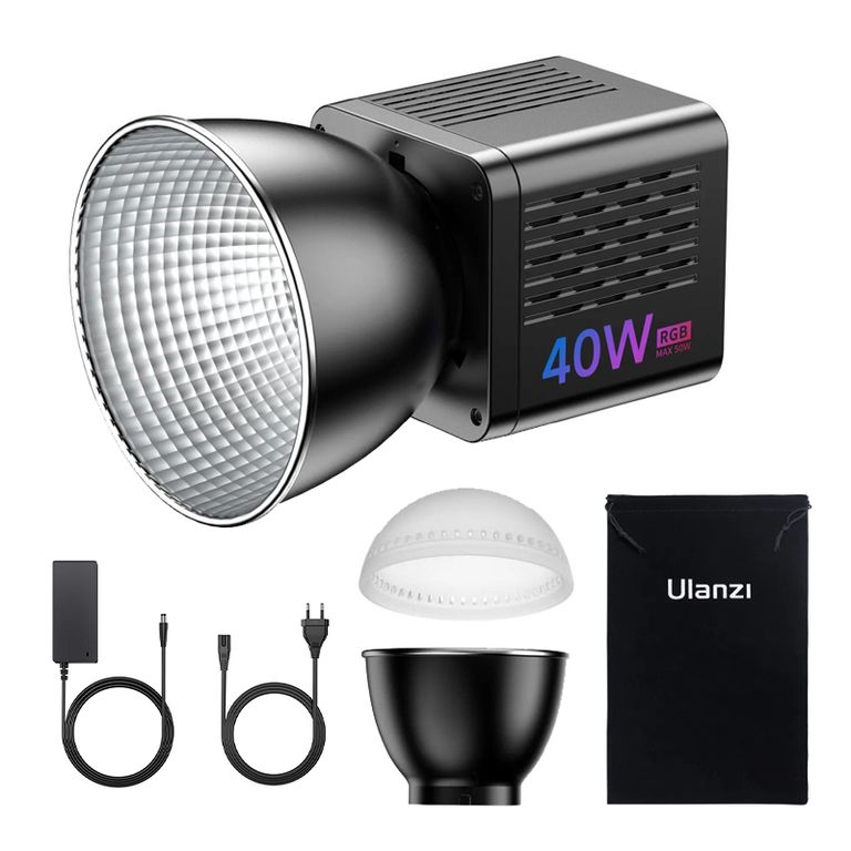 LED 40W RGB CON FUENTE PARA FOTOGRAFIA O VIDEO
