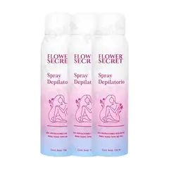 FLOWER SECRET - PACK 3 SPRAY PARA DEPILACIÓN 150ML
