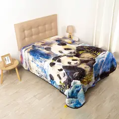 ESKIMO - Frazada Gold REVERSIBLE