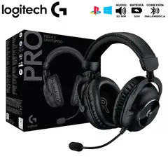 LOGITECH - Auricular Gaming G PRO X 2 LIGHTSPEED, Negro